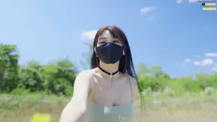 โชว์กลางแจ้งกล้าแกร่งเย็ดเต็มสูบ โอ้ความกล้าเกิดจากการฝึกมา น้ำน้อยน้อย
