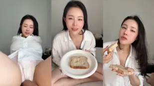 ความหลงใหลเท้าของยาวยาวกับขนมปังน้ำกาม