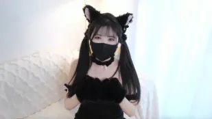 สาวหูแมวส่วนตัวถ่ายเซ็กซี่หีโดนช่างภาพยิงแตกคาควย - Lazy Pig