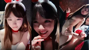 สาวหุ่นสุดยอดใส่ชุดคริสต์มาสเย็ดมันส์ในKTVกับแฟนควยใหญ่ยัดไม่ยั้ง
