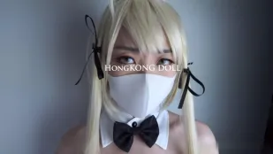 HongKongDoll - บ่ายอันงดงามของน้องคิอง จากแดดเปรี้ยงถึงพลบค่ำ 25 นาทีเวอร์ชั่นเต็ม (ถุงยางแตก + ถุงน่องแตก)