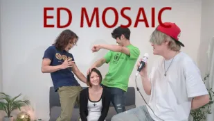 EDmosaic สาวเซ็กซี่นั่งลิฟต์โดนผู้ชายกล้ามโตสามคนจีบชวนร้องคาราโอเกะ!