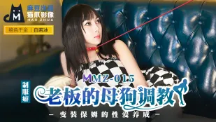 MMZ-015 การฝึกสุนัขเมียของบอส - การพัฒนาเซ็กส์พี่เลี้ยงแต่งหญิง Bai Ruobing