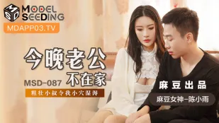 MSD-087 คืนนี้สามีไม่อยู่ ลูกพี่ลูกน้องควยใหญ่ทำให้หีฉันเปียกชุ่ม