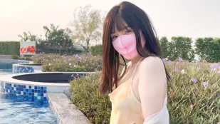 โชว์รูนอกสระว่ายน้ำ โดนแตกในในห้อง - Moe no Obedient