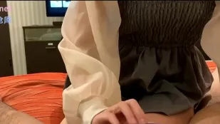 สาวถูกแตกในแบบไม่ทันตั้งตัว แล้วกลับมาดูดทำความสะอาดเอง